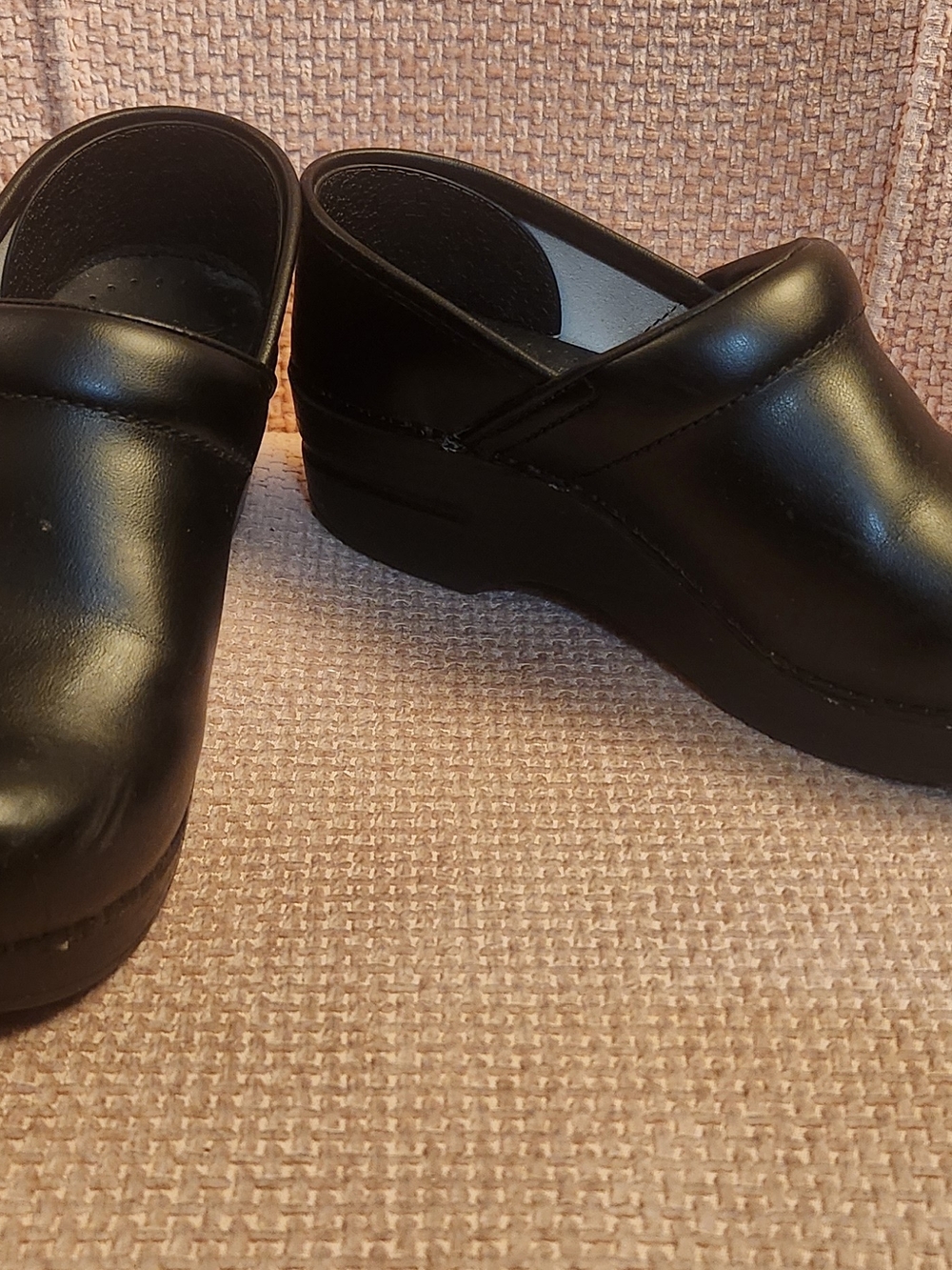 DANSKO Black Slip-On Women's Clogs
